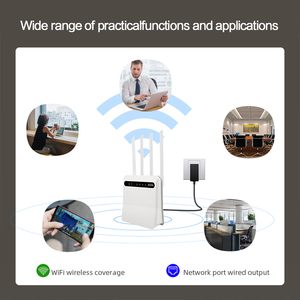 C521 4G modem Mini CPE home WiFi router 4000mAh 4G Sim router wireless con slot per Sim card modem WiFi - Product Image 3