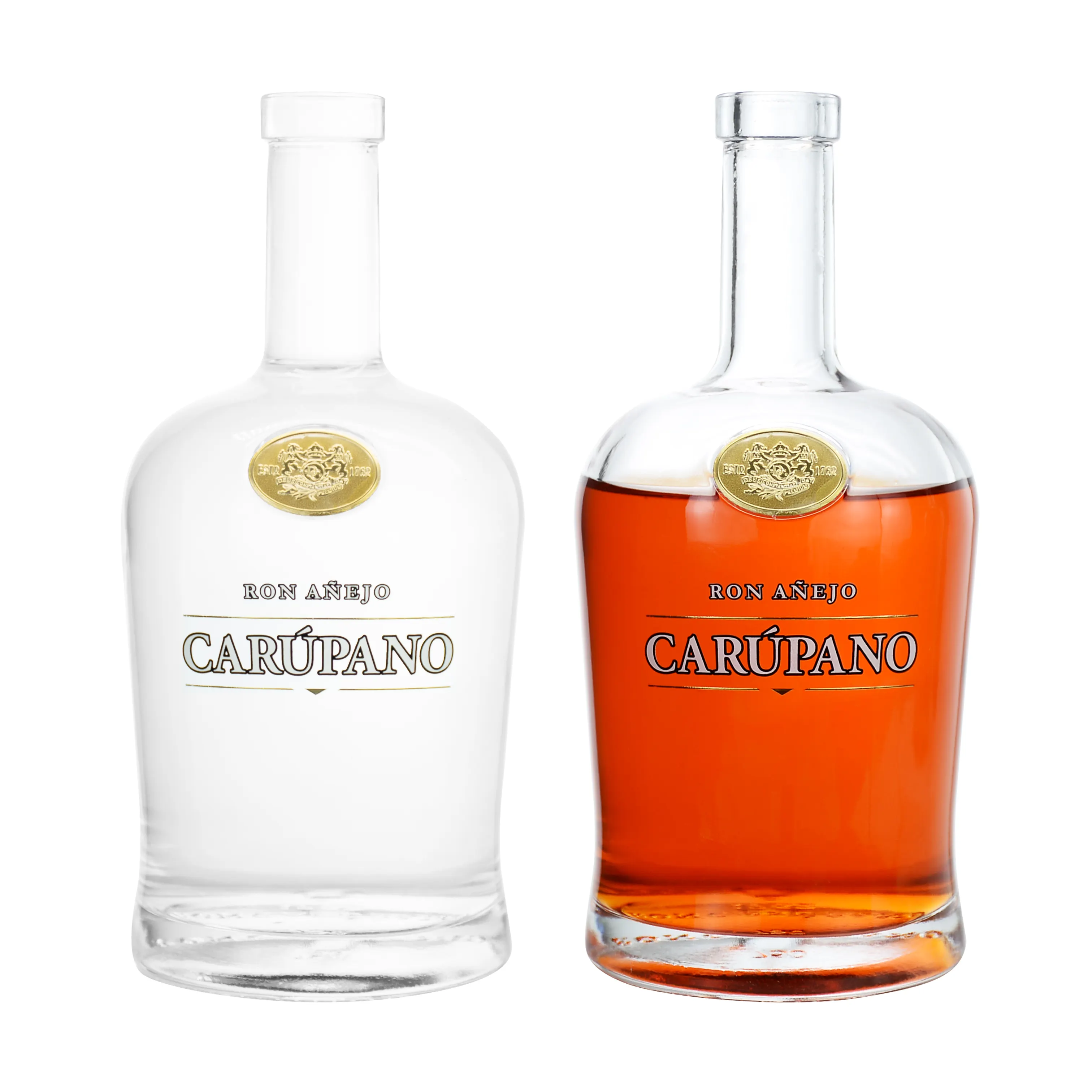 Personalizadas botellas de tequila licoreras garrafa Vidro para Vodka whisky Ron Gin Tequila licor Alcohol licores vino bebida