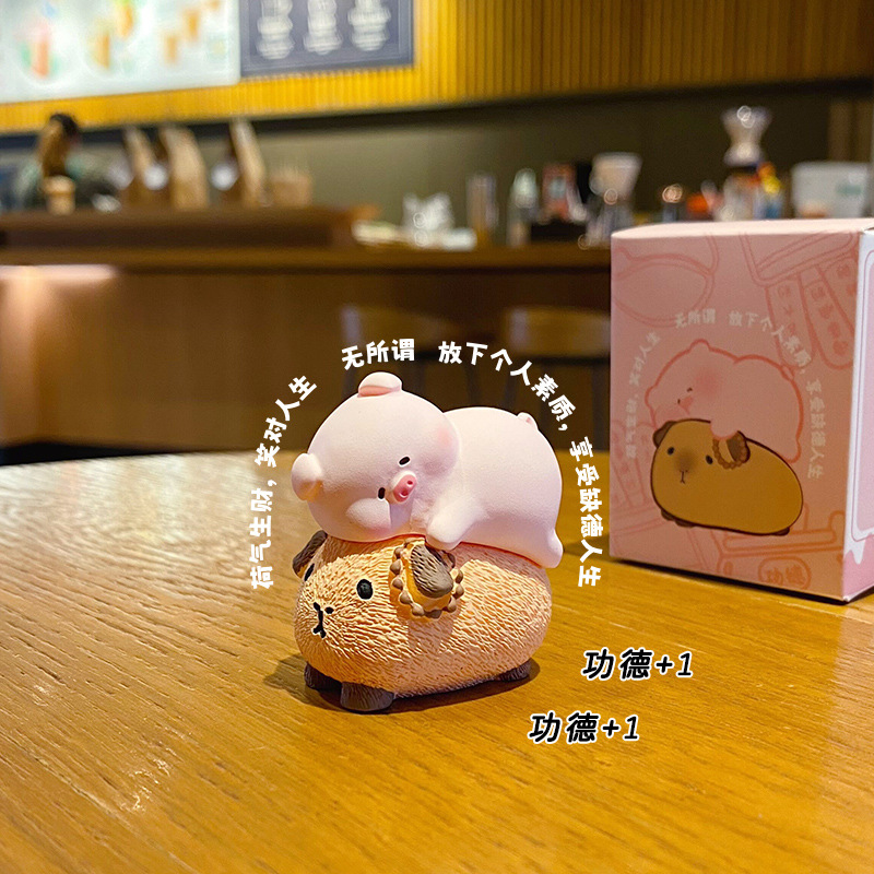 Le cochon est d'humeur stable.