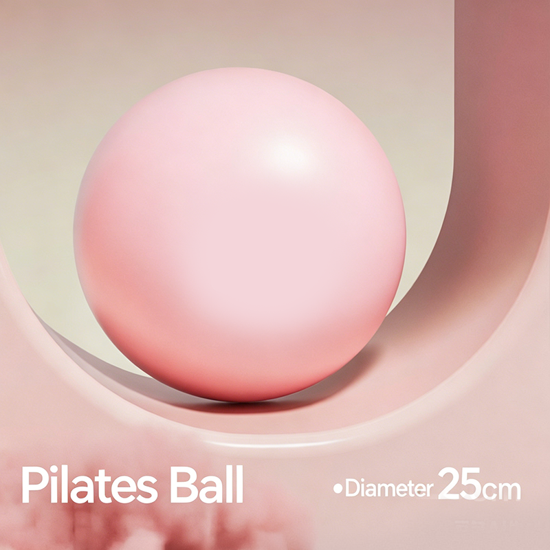 Pink Pilates ball small ball