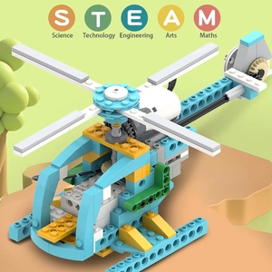 BC-81 Wedo 2.0 Kunststoff STEM Roboter Programmierung Wissenschaft Lernspiel zeug für Schüler Kinder Kinder 606PCS Bausteine Sets - Product Image 2