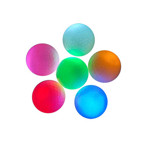 OEM定制标志发光在黑暗中发光的LED高尔夫球 - Product Image 2