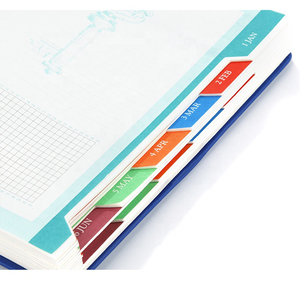 2022 Benutzer definierte A5 Pu Leder Täglich 365 Wöchentliche Hardcover-Notizbuch Mit Logo Großhandel Kalender Agenda Planer Notizblock Journal