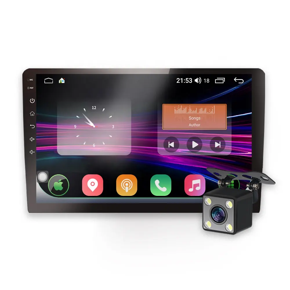 Melhor preço AHD IPS 2din android player com Carplay e Android auto Car Android Radio