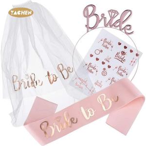 याचेन ने सोने की दुल्हन को दुल्हन के रूप में शेव शेअर ब्राइडल शॉवर बैचलरेट पार्टी की सजावट - Product Image 4