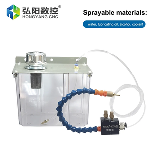 CNC工作機械空気圧噴霧器金属切削冷却噴霧器水タンクオイルポンプ潤滑透明3Lオイル缶 - Product Image 2
