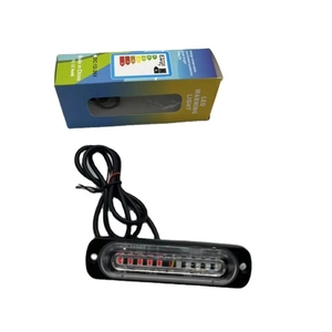 10 LED acil durum elektronik flaşı 12V/24V LED yan uyarı ışığı araba flaşlı uyarı lambası - Product Image 1