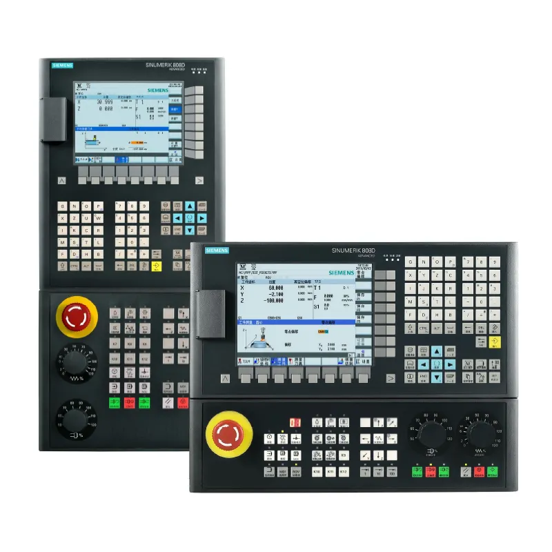 Siemens-controlador Sinumerik 808d, avanzada, 4 ejes, CNC, para reacondicionamiento de torno y centro de mecanizado, precio de fábrica