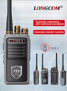 With Automatic <strong>Networking</strong> Multi-Level <strong>Connection</strong> and <strong>Type</strong>-C Charging D-380 Air Band Feature Long Range Handheld Walkie Talkie - Product Image 2