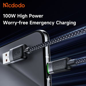 565/600 MCDODO สายชาร์จแม่เหล็กแบบขดสายชาร์จโทรศัพท์ประเภท C เคสโลหะ USB 1.2เมตรสำหรับ iOS - Product Image 3