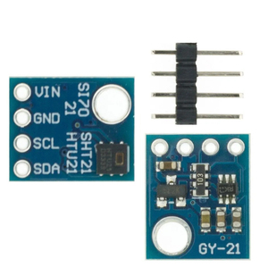 Si7021 GY-21 Module Industrial High Precision Humidity <strong>Sensor</strong> <strong>I2C</strong> IIC Interface Module Low Power CMOS IC Module - Product Image 1