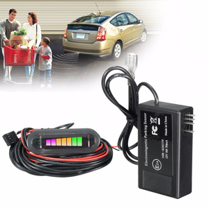 Sistema de Sensor de aparcamiento, Aidelion U302 aparcamiento marcha atrás zumbador sensores LED seguridad del vehículo Radar de estacionamiento para el punto ciego del coche - Product Image 4