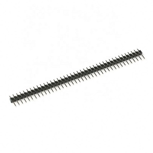 10 pz 40 Pin 1x40 a fila singola 2.54 maschio pinna fragile striscia connettore per Arduino nero - Product Image 3