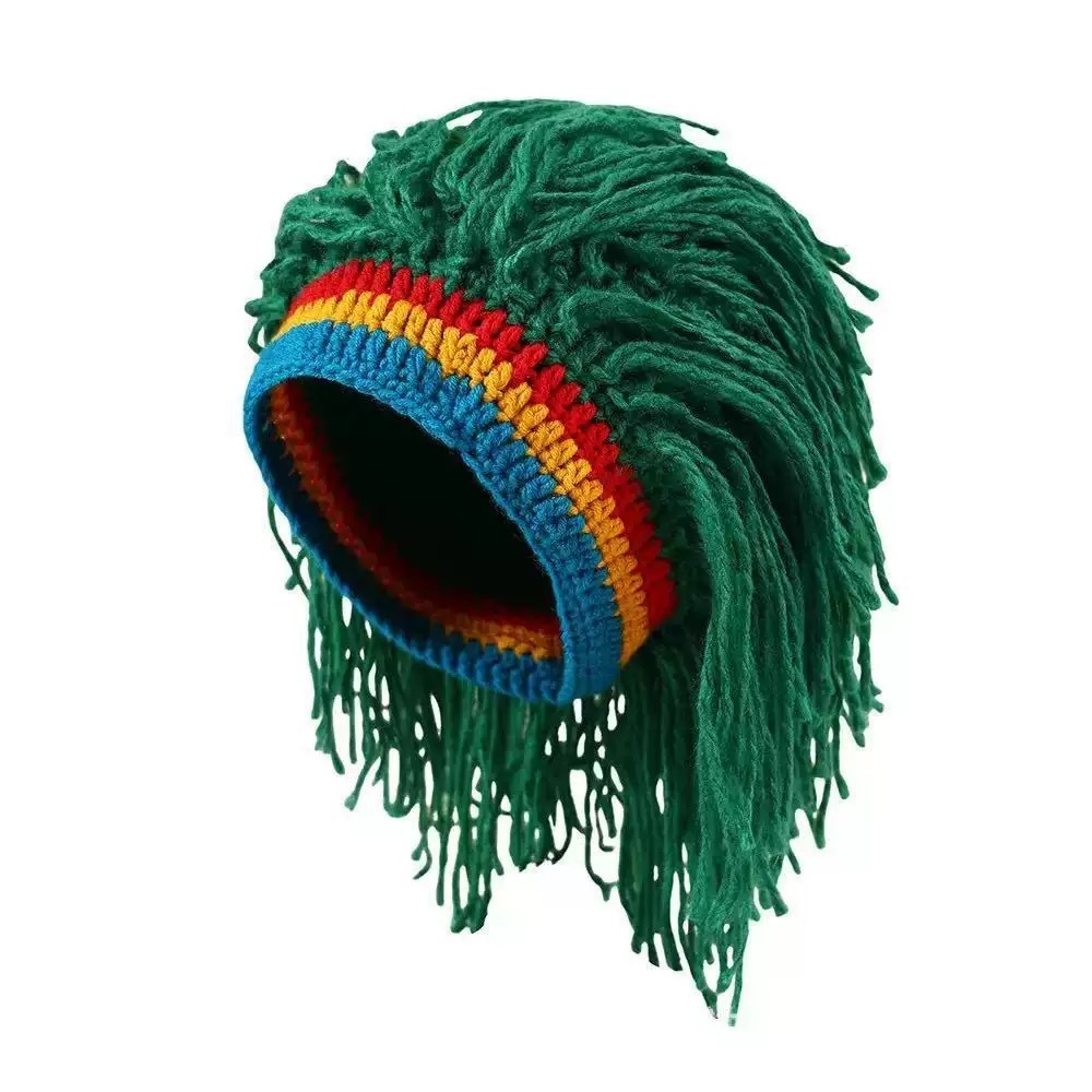Gorro de peluca - Verde