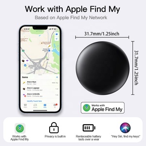 MFi akıllı hava etiketi MFi sertifikalı anahtar bulucu bulucu Mini Anti kayıp takip cihazı cüzdan bagaj GPS izci Apple bulmak için benim - Product Image 2