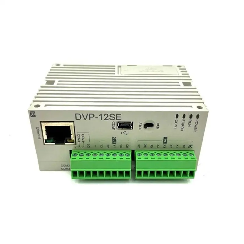 Delta Original sellado de fábrica Delta DVP12SE11T PLC PAC Módulo de controladores dedicados proveedor de controlador de programación PLC