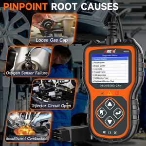 ANCEL AS200 OBDII/<strong>EOBD</strong> Auto Diagnostic Tool <strong>Code</strong> Reader Scanner for Checking Engine Faults - Product Image 4