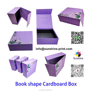Guangdong Top Bottom <strong>Box</strong> Cardboard <strong>Box</strong> Suits Packaging <strong>with</strong> <strong>Lid</strong> Customization Red Blue Black <strong>Plain</strong> Blank White Paper Board <strong>Box</strong> - Product Image 2