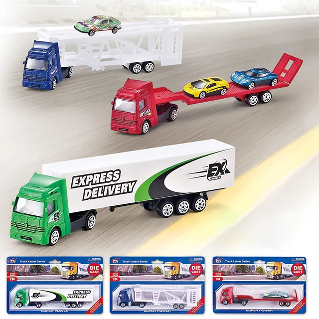 Children toys series die cast alloy metal truck diecast car toy 1:32 container truck toy model