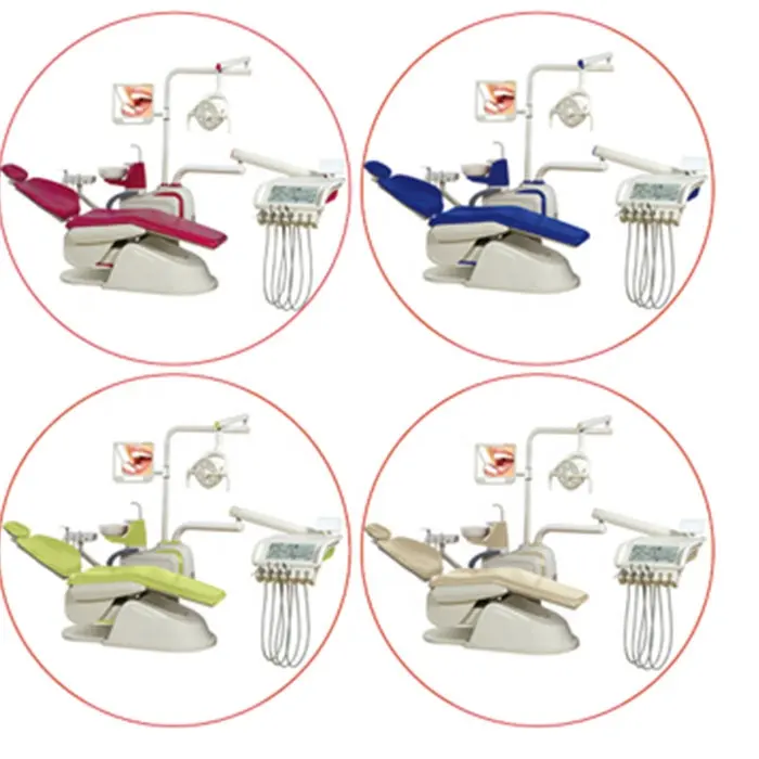 Hongan-sillas dentales de colores variados, sillón dental cómodo y barato