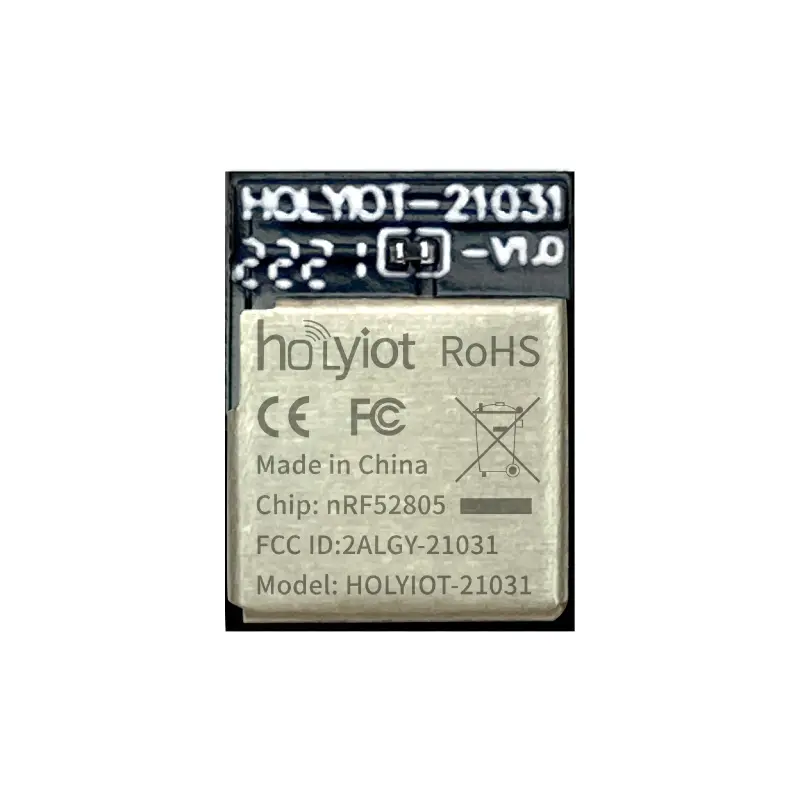 Holyiot Nordic nRF52805 Preço por atacado módulo bluetooth BT 5.0 para equipamentos médicos descartáveis