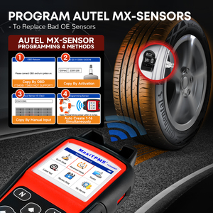 Strumento diagnostico tpms di nuova generazione ts508 versione wifi autel maxitpms TS508WF kit programma MX-sensori - Product Image 4