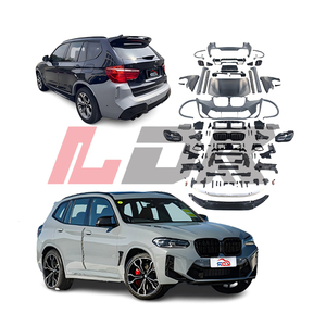 Otomatik Facelift tamir BMW için gövde kiti X3 F25 14-17 G01 X3M tampon PP malzeme kolay taksit far tak ve çalıştır yükseltme - Product Image 1