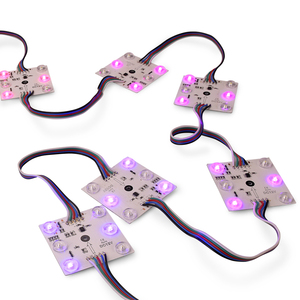 Full Color Pixel 24V Led Module Outdoor Led Module Light Magic 3030 RGB Blockchain alluminio PCB Panel RGBW pubblicità Box Light - Product Image 1