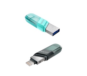 Sandisk pendrive usb bellek sürücüler SDIX90N iXpand 128GB 256gb USB 3.1 OTG flash Disk ile bir yıldırım portu - Product Image 3