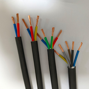 Çok iletken kraliyet kablosu esnek kablo Rvv 2 3 4 5 çekirdek 0.75 1 1.5 2.5 4 6 Mm elektrik kablo tel güç kablosu - Product Image 5