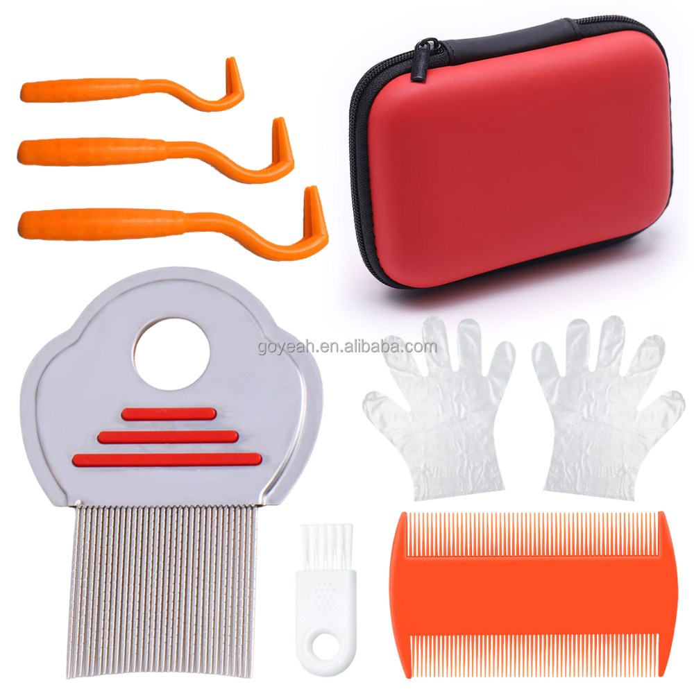 Kit de peigne loupe - Rouge