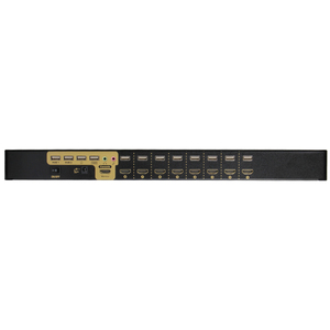 VCOM <strong>1</strong>.<strong>4</strong> Version 8 Way 4K HDMI <strong>KVM</strong> <strong>Switch</strong> with Audio USB IR Remote Control for 8 Computer to <strong>1</strong> Monitor