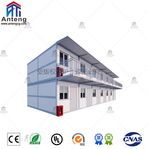 LCL ev genişletilebilir konteyner ev 40ft çelik çerçeve modüler tasarım kapalı ızgara yaşam evi için GÜNEŞ PANELI hazır çatı ile - Product Image 2