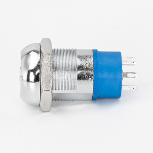 19MM Metal anahtar kilit otomatik kapı anahtar anahtarı üzerinde anlık 2 pozisyon Mini döner elektrik anahtar anahtarı - Product Image 5