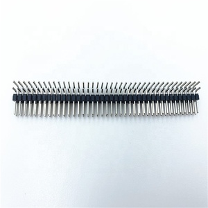 2.0mm 2*40P pin başlık tek sıra r/a altın kaplama konnektör aksesuarları profesyonel fabrika iletişim pirinç pim - Product Image 2