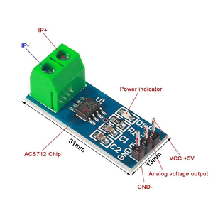 ACS712 5A 20A 30A Range Hall modulo sensore di corrente per Arduino ACS712-30A ACS712-20A