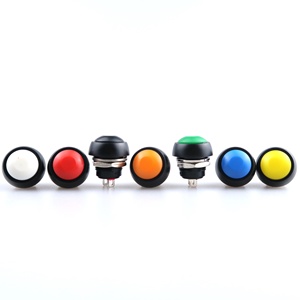 PBS-33B Waterproof Momentary Plastic Power <strong>Button</strong> <strong>Switch</strong> 12mm Ip65 <strong>Push</strong> <strong>Button</strong> <strong>Switch</strong> - Product Image 1