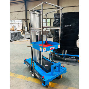 Plataforma de trabajo confiable de doble columna para operaciones elevadas seguras y convenientes - Product Image 1