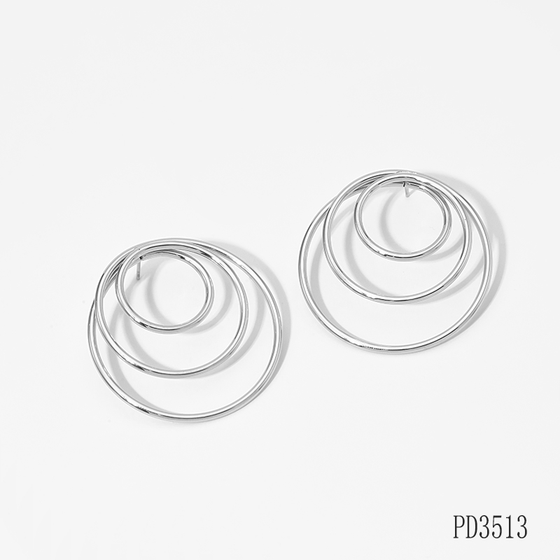 Boucles d'oreilles en argent -- PD3513