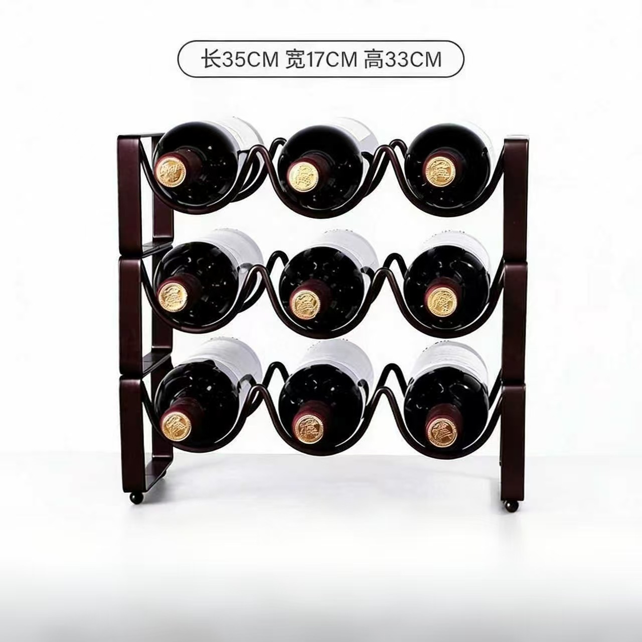 Three-bottle version - three-layer