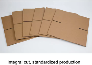 强力纸板运输箱批发瓦楞纸箱邮寄移动运输箱纸板纸箱 - Product Image 4