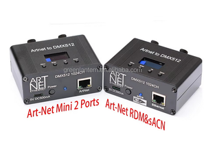 ArtNet Sacn DMX 512 Ethernet Lighting RDM Controller 2 universo 1024ch - Product Image 2