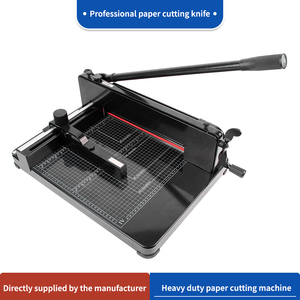 Zequan 858 Hướng dẫn sử dụng giấy cắt A4 ảnh nặng Giấy cắt chém giấy Tông đơ cho Máy tính để bàn văn phòng Máy cắt dày - Product Image 3