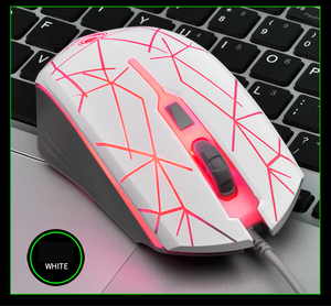 Toptan özel 6D 1600DPI ergonomi masaüstü dizüstü PC oyun bilgisayarı kablolu fareler oyun fare