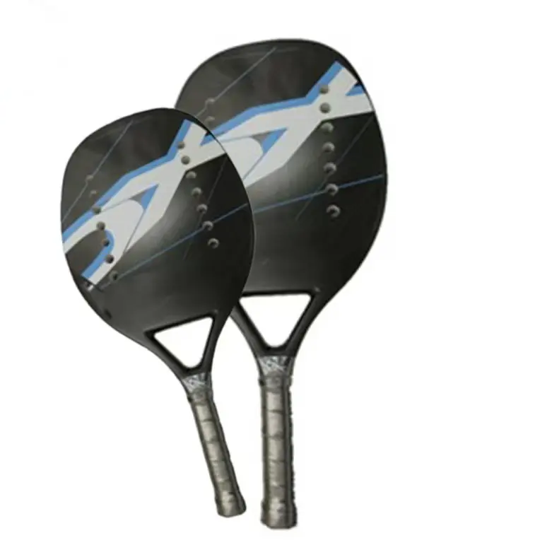 Format tennis racket glass fiber full carbon 3k 12k 18k material custom beach tennis racket