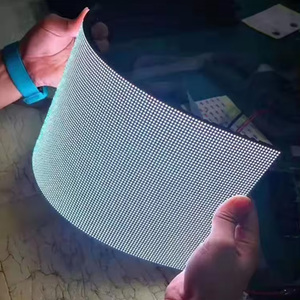 HD High Refresh Kunden spezifische gebogene Videowand Weiches flexibles Modul Innen-LED-Anzeige für Werbung - Product Image 4