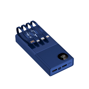Zuot Factory OEM Mini <strong>Power</strong> <strong>Bank</strong> QC+PD3.0 Fast Charging 20000mah 30000mah <strong>Power</strong> <strong>Bank</strong> Portable Built in Cable - Product Image 1