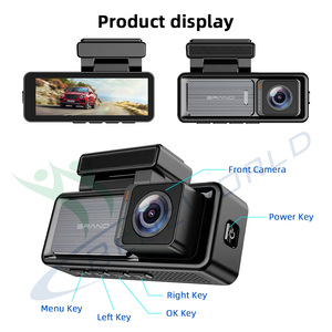 <span class=keywords><strong>2025</strong></span> thiết kế mới OEM Logo 4K + 1080P dua ống kính Dashcam với Wifi GPS phù hợp với max 128 gam TF thẻ với xe ghi video - Product Image 5