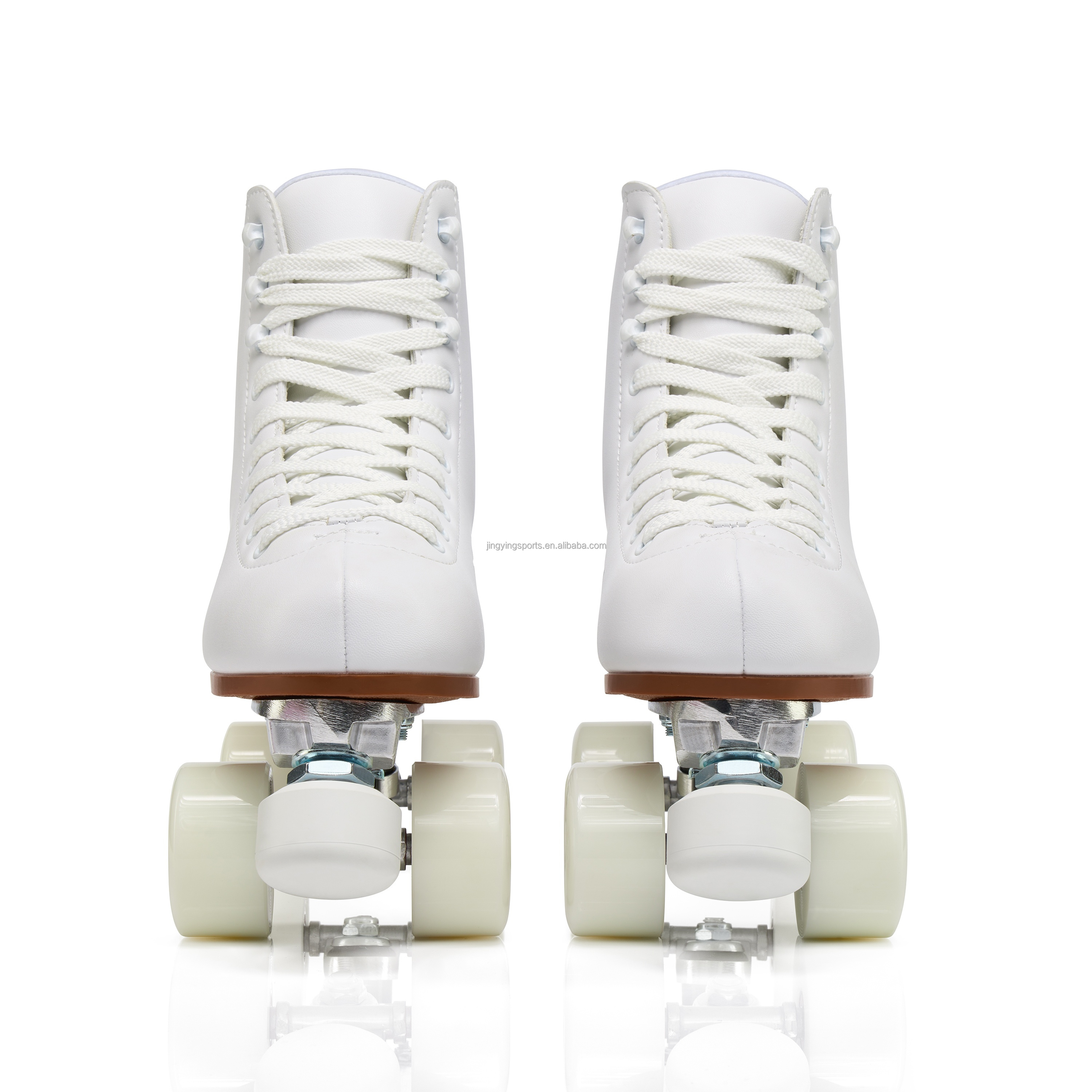 Blanc-une paire (Cuir microfibre)