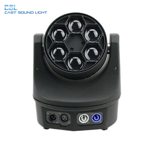 Высококачественные светодиодные фары с подвижной головкой RGB & RGBW CCT DMX управляемые для диджейского бара диско-вечеринки и клуба - Product Image 1